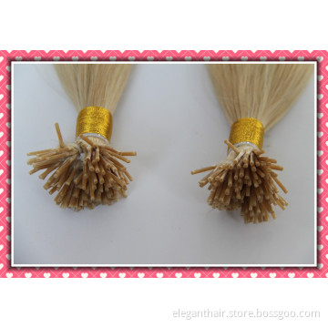 Reasonable Price 100% Human Hair Real Remy Pre-Bonded Hair Extension I-Tip 22" Blonde Color